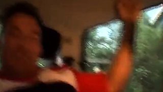 Mature Brunette Swinger Gerda in Hardcore Amateur Group Sex