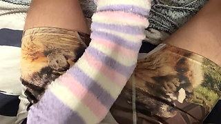 Long Fuzzy Socks & Black Fuzzy Gloves, a Gentle Session