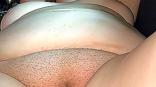 Real Amateur BBW MILF Blowjob Close up Pussy