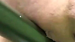 On the Bicycle Bouncing Boobs and Rubbing My Big Clit with Fun
