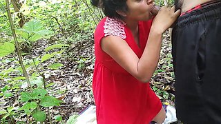 Big Ass of Girl Outdoors and so Virgin Gets Naked for a Fuck in the Jungle