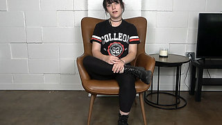 Naive Emo Tomboy Is All Girl Loves Anal!