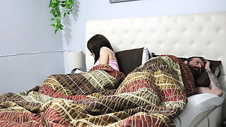 Stepson fills Stepmom up with a HUGE load of CUM (Massive Creampie)