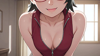 Gets Fucked by Boruto in Her Pussy and Ass! Uncensored Naruto Hentai