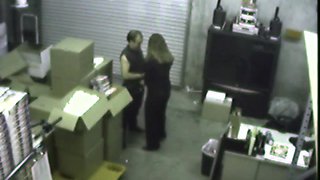 Fucking her Boss at warehouse