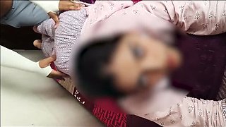 Hot Stepsister Shares My Bed - Full Hindi Sex Vlog with Anal & Tight Pussy