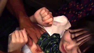 Mexicana blowjob with her big boobs