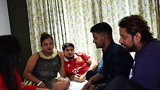 Three Hostel Freind Call Their Girlfreind to Fuck and Grand Masti, Hardcore Gangbang