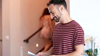 Pizza Delivery Stud Tips Maddy May After Big Ass Anal Struggle