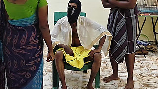 Nattamai and His Assistant Fucks the Innocent Housewife