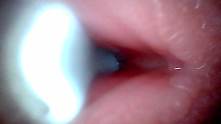 Endoscope Camera Captures Moment of Male Ejaculation 4K