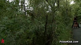 Tina Martinez Bound And Screwed Outdoors
