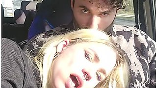 Car Bj Happy Tasty Cum In Mouth