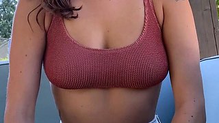 Amateur French Teen Outdoor softcore