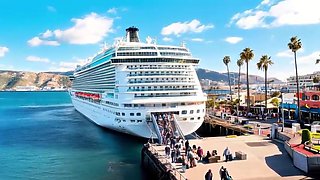 Spouse witnesses cuckold creampied by a bull on a swinger cruise ( AI Generated )