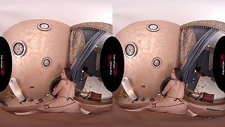 Alyssia Kent in black ft. Alyssia Kemt: Blowjob, Cowgirl  Missonary VR Porn