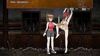 Horny Fast Monster Ghost Caught Up With Her And Then Fucked Her And Her Friend - Car Toon