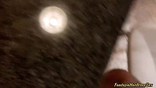 Pillow Fight With My Neighbor Turns Into Rough Sex - Big Tits Blowjob and Face Fucking in HD