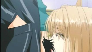 Hentai girls pussy teased with vibrators