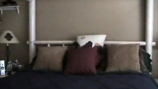 My stepmom. In bathroom and masturbating (spy)