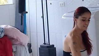 I Masturbate Seeing My Neighbor in the Backyard!