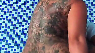 A Beautiful Brunette Takes the Sauna Mechanic's Big Cock with Her Perfect Round Ass and Her Wet, Tight Pussy