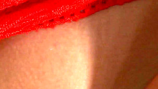 Bondage Fucefuck & Hard Anal Sex Till Huge Cumshot with Lilu Moon in Red Lingerie