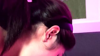 Slutty brunette nurse hardcore pov sex in hospital