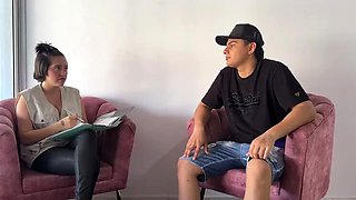 Horny Latina Advisor Demands Hard Fucking With Huge Cock For Loan Approval - ManuelaAlvarez Gets Creampie Reward