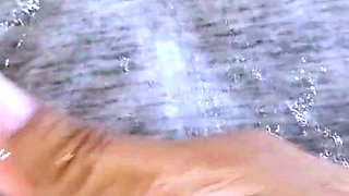 Hose bath washing the car.