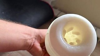 Amateur Homemade Sex with Loud Moaning Orgasm - Big Cock Fucking Pussy Close Up