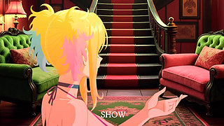 Harley Quinn Sucks Joker’s Huge Cock During Therapy. Hentai Animation