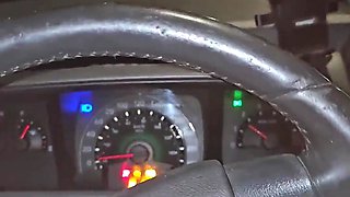Horny Latina chick asks me if I caould drive her home for a quick fuck in my car