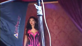 Photoshoot Black and Pink Corset Featuring Tera Patrick