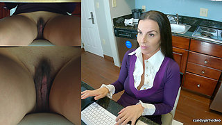 Kobe Lee - Secretary up the Skirt Behind the Scenes V