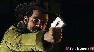 Misha Cross' Sultry Brunette Passion Explodes in Wild Bar Heat