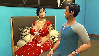 Vol 1 Part 3 - Desi Saree Aunty Lakshmi was seduced by her sisters horny husband - Wicked Whims