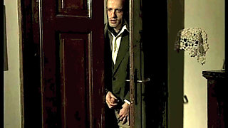 A Threesome in the Bedroom While a Couple Spies and Fuck in the Corridor