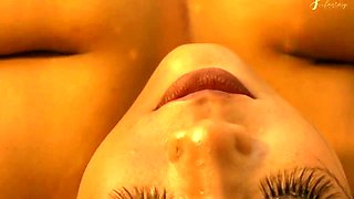Shagging Desi BBW Sisters Thrills in Indian Nasty Brunette Heat