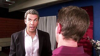 Caucasian scene with extraordinary Tiffany Taylor and Richard Kline from Titopia