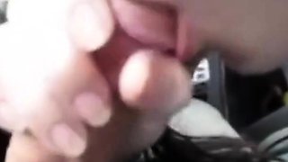 Car Blowjob and Cum Swallowing Caught on Cam