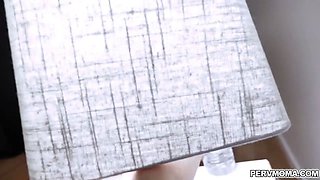 MILF star Jasmine Jae looks stunning in a fishnet outfit while deepthroating a giant cock with an intensity that only a horny MILF can provide.