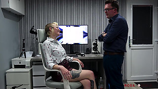 Office Slut #2 - Sucking the Bosses Cock