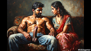 Bhabhi fucked in hotel bathroom by servent cheating busty indian wife