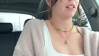 Cumming in a Tim Hortons Drive Thru!