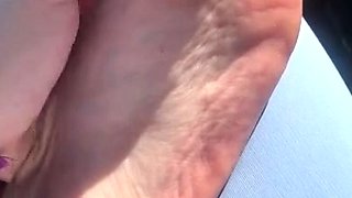 Amateur Foot Fetish Girlfriend Sucks and gives a Footjob