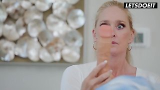 Victoria Ashley, Ashley Lane And Victoria Voxxx - Wild Dinner Party With Lesbian Stepsisters