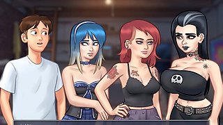 Sensual love making and hot moans with anime vibes