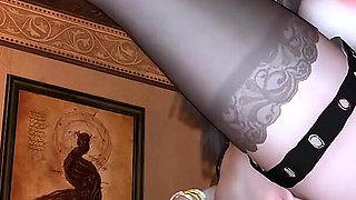 Bigboobs Glitched Goddess with Big Assets - 3D Animation Hentai