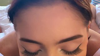 Amateur lesbians rimming and licking pussy in hd